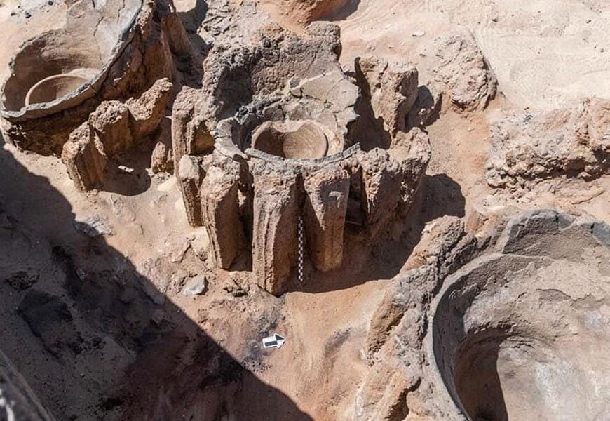Egypt built an industrial brewery capable of producing 5,000 gallons at once.