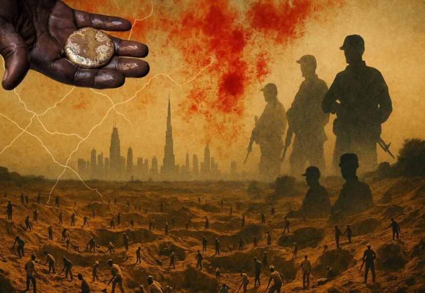 Sudan bleeds gold while foreign powers mine its misery.