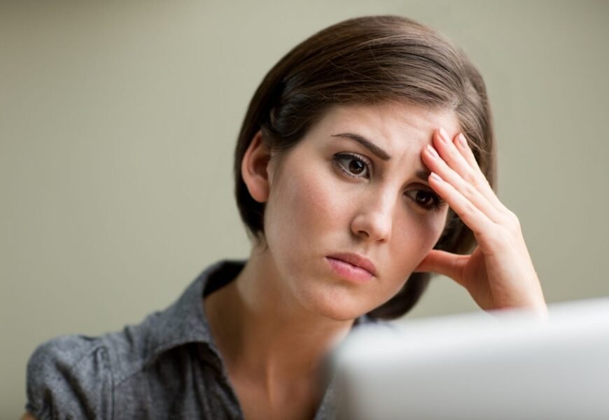 Cyberchondria, a form of health anxiety worsened by compulsive online health information seeking.