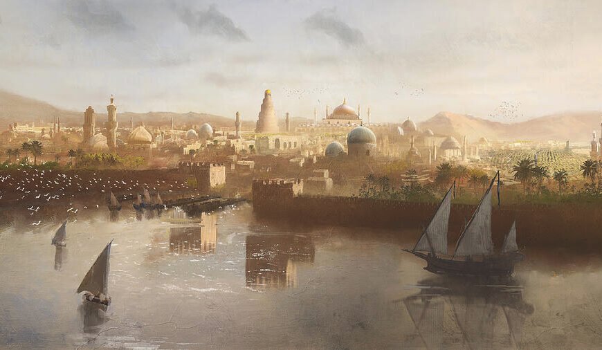 Abbasid Era Baghdad is a painting by Joseph Feely
